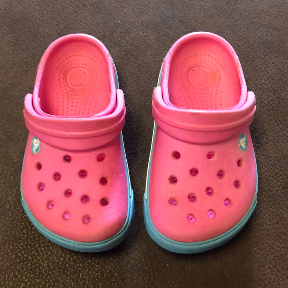 Toddler girl crocs